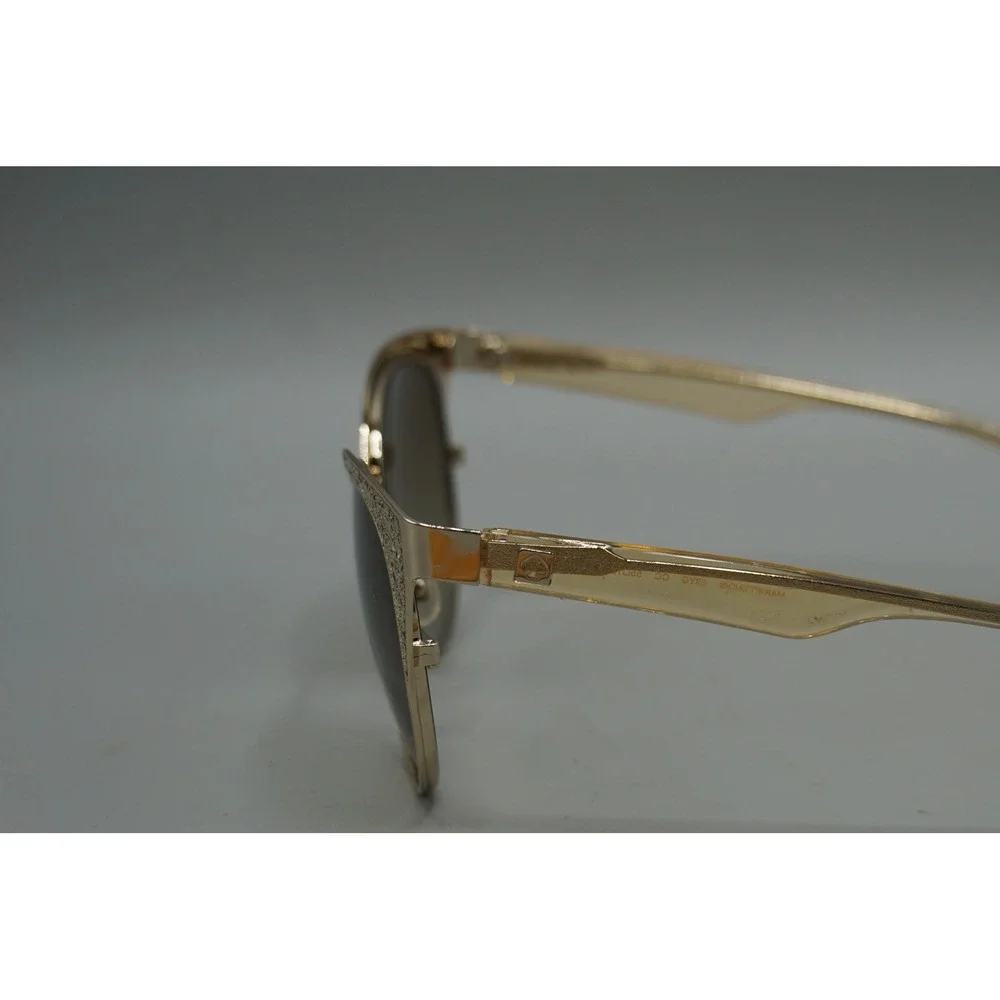 Kate Spade Marietta/O/S Gold Glitter Cat Eye Sunglasses 03YG CC 55-18-140
